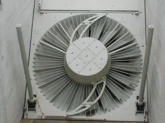 VLH-Turbine im trockenen Zustand